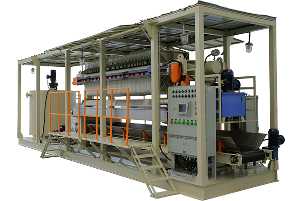 Skid Mounted Filter Press - Integrated Series | DaZhang Filtrantion